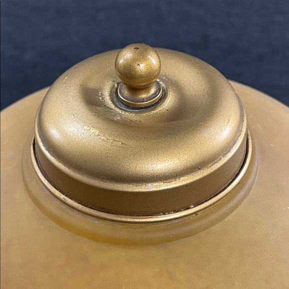 Antique Reverse Painted Table Lamp - Picture 9 of 16